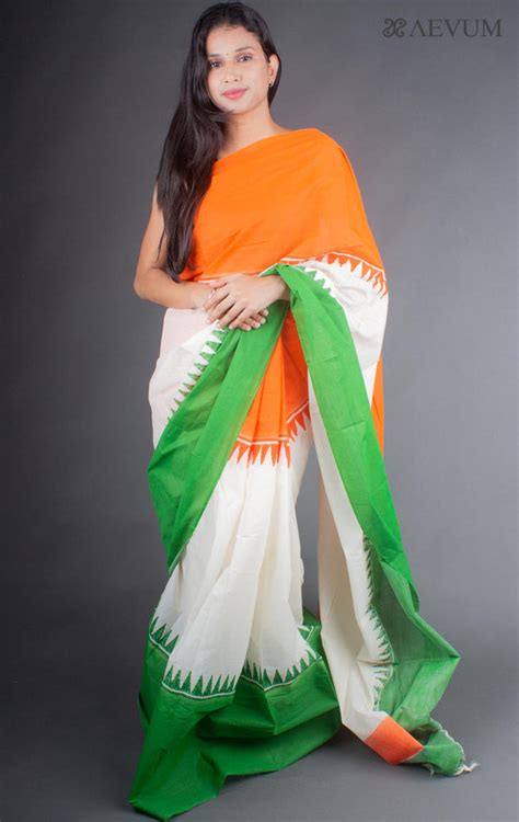 Traditional and Hand Painted Kerala Cotton Sarees – AEVUM