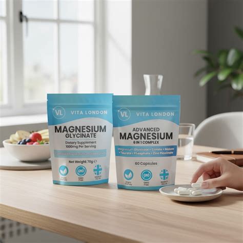 Magnesium Types Explained (UK): Glycinate vs Citrate vs Oxide vs Malat – vitalondon