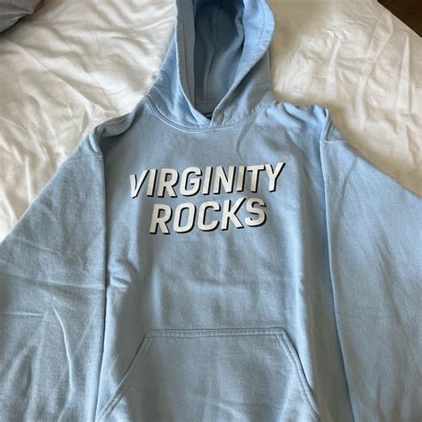 ‼️og danny duncan merch ‼️ baby blue virginity rocks... - Depop