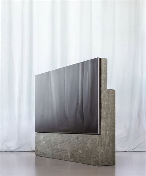 Tv with stand | Cabinet wall, Diy concrete tv stand, Tv console