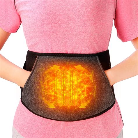 Amazon.com: Cordless Heating pad for Back Pain Relief, Portable ...