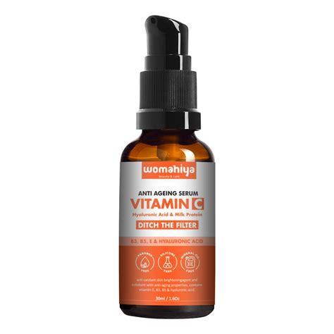 Womaniya Vitamin C Face Serum with Hyaluronic acid For Bright and ...