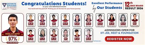Definite Success Classes (DSC) - Premier JEE, NEET & Foundation ...
