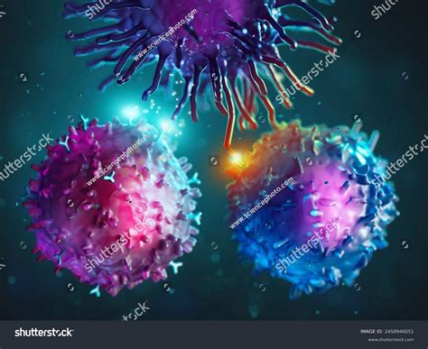 Dendritic Cell Activating T B Cells Stock Illustration 2458946051 | Shutterstock
