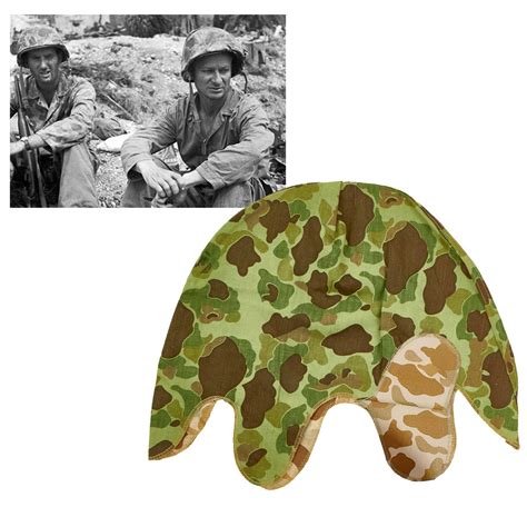 Wwii M1 Helmet Cover U S United States Pacific Camouflage | Desertcart ...