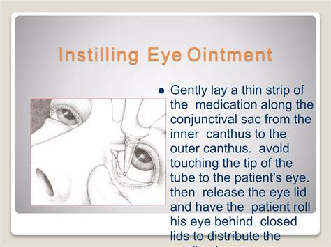 Instillation of medication | PPTX