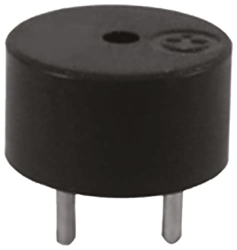 RS PRO | RS PRO 92dB PCB Mount External Magnetic Buzzer Component, 9 ...