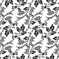 Image result for Flora Motif in Black and White