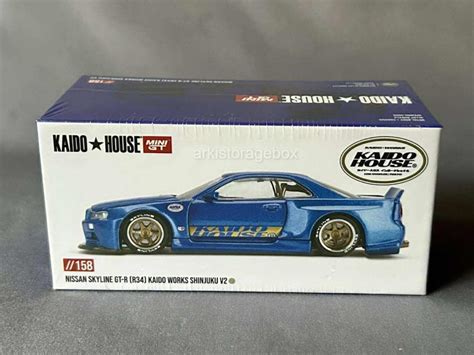 [CHANCE OF CHASE] Kaido House Mini GT Nissan Skyline GT-R R34 Shinjuku ...