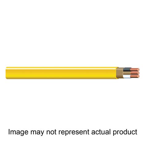 Romex SIMpull 10/3NM-WG ROLL Building Wire, 10 AWG Wire, 3 -Conductor ...