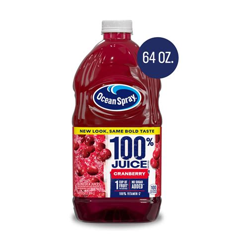 Ocean Spray 100% Juice, Cranberry