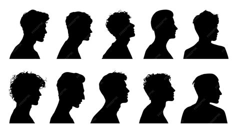 Man Head Silhouette Side