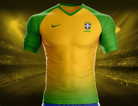 Brazil Soccer Team Jersey Redesign :: Behance