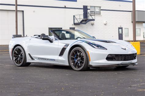 738-Mile 2018 Chevrolet Corvette Z06 3LZ Convertible Carbon 65 Edition 7-Speed for sale on BaT ...