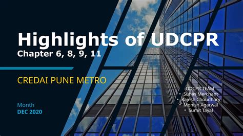 Highlights of MAharashtra UDPCR Chapters | PPTX