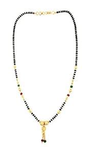 Buy JHB Gold Plated Short Mangalsutra Chain for Womens at Amazon.in
