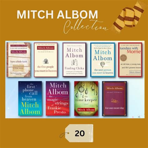Mitch Albom PDF Book Collection, Hobbies & Toys, Books & Magazines ...