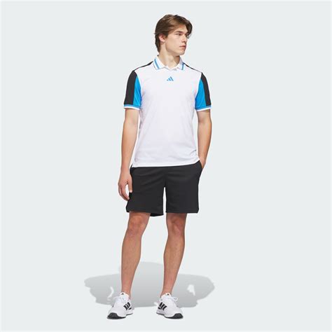adidas BEYOND THE COURSE VENT TWISTKNIT POLO SHIRT - White | Free ...