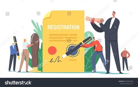 Registration Cartoon 的图像结果