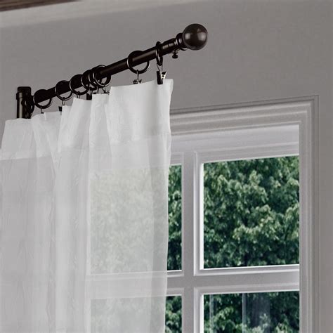 Corner Curtain Rods Lowes at Nathan Lozano blog