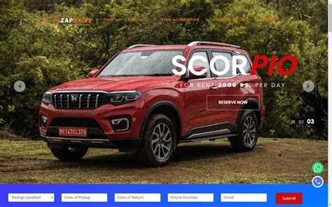 Website designing portfolio, website design work