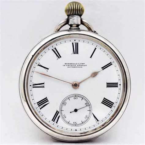 ROTHERHAM'S Sterling Pocket Watch | Pocket watch antique, Vintage ...