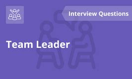 Image result for Team Leader Interview Questions Library