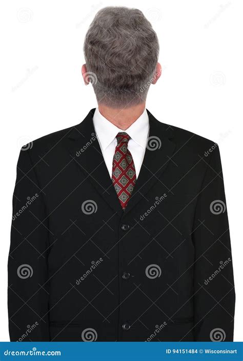 Businessman Head Backwards, Business, Isolated Stock Photo - Image of ...
