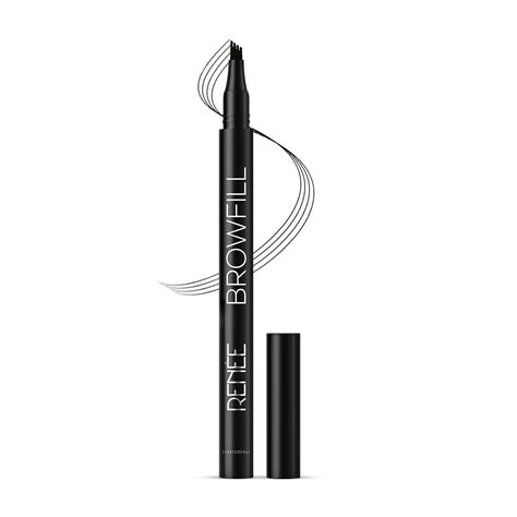 Buy RENEE Browfill Eyebrow Pen- Black, Waterproof & Smudge-proof, One ...