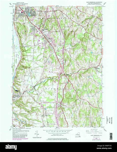 New York NY East Greenbush 138007 1953 24000 Restoration Stock Photo - Alamy