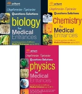 Medical Entrances Physics Chemistry Biology Chapterwise Topicwise: Buy ...