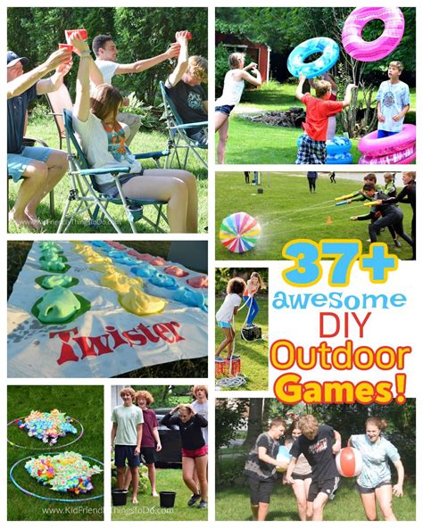 Over 37 Awesome Summer Outdoor Games to Play with the Kids | Fun ...