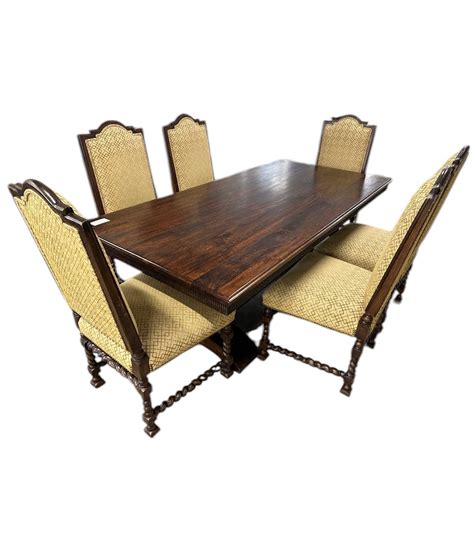 Pasadena Trestle Dining Table w/ Chairs – Fresh Start Furniture