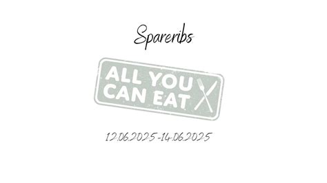 Spareribs All You Can Eat, Binswanger Straße 59, 74172 Neckarsulm ...
