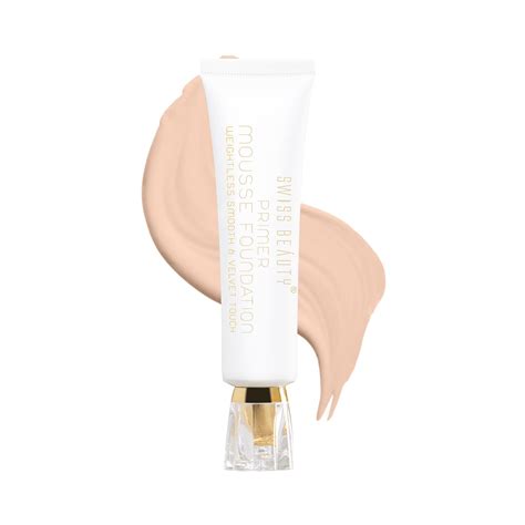 Buy Swiss Beauty Primer Mousse Foundation Weightless Smooth & Velvet ...