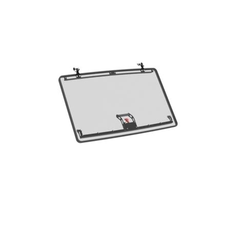 Axis Hard Coated Polycarbonate Windshield for Full Size Polaris Ranger ...