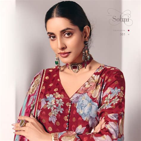 Kimora Sohni Celebrate Muslin Silk Digital Print Embroidery Salwar Kameez