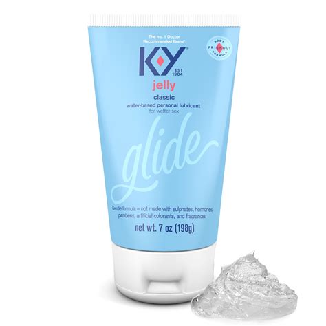 Amazon.com: K-Y Jelly Classic Water-Based Personal Lubricant, Water ...