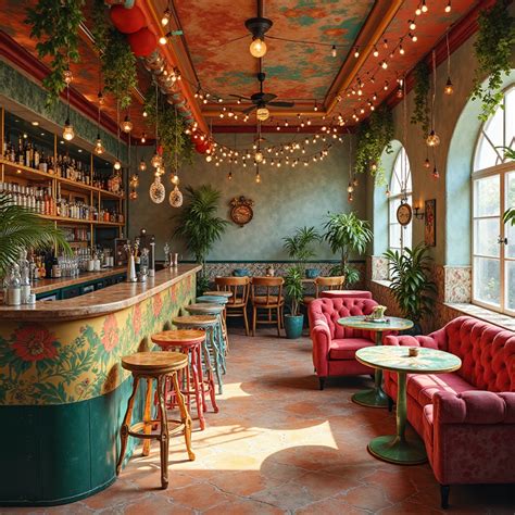 Explore Bold, Whimsical Bar Design Ideas for Artistic Flair | Bar ...