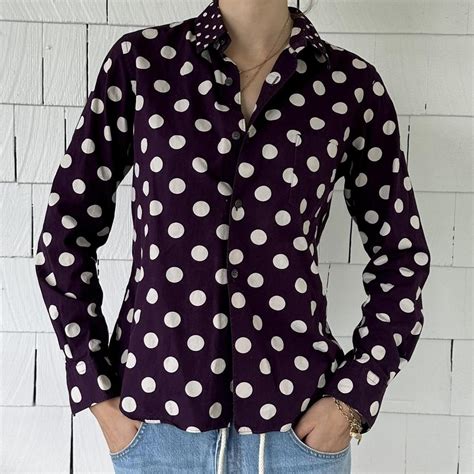 Comme des Garçons Women's Shirt - Purple/Multi - S - … - Gem