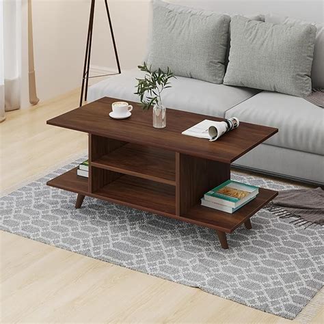 BLUEWUD Anatdol Standard Engineered Wood Coffee Center Sofa Tea, Teapoy ...
