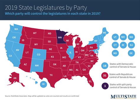 2018 Election Review: Democrats Chip Away at Republican Domination in the States | MultiState - list of legislatures