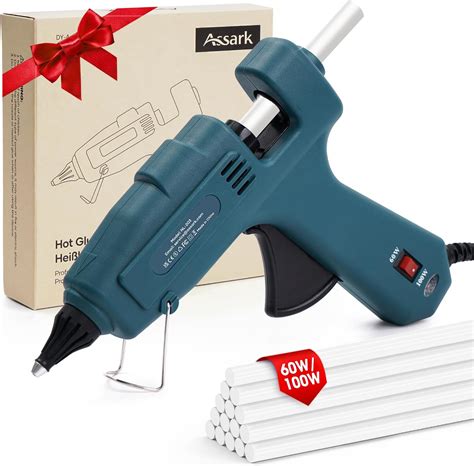 Amazon.com: Mulwark Full-Size Hot Glue Gun Kit – High Performance Dual ...