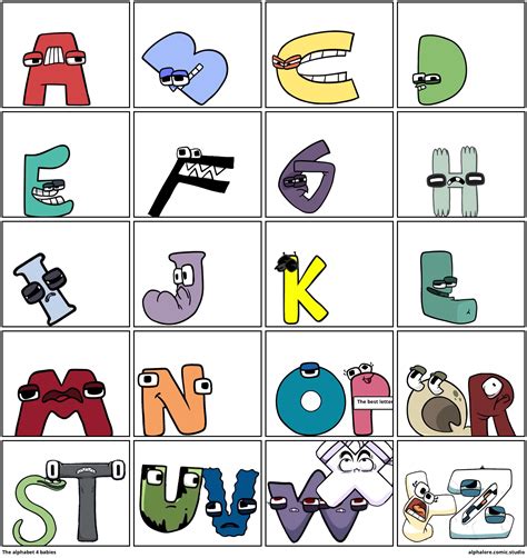The alphabet 4 babies - Comic Studio