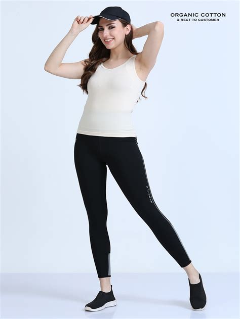 White Swan and White Swan Wide-Strap Organic Cotton Camisole for Women ...
