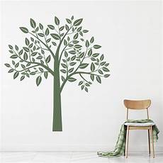 Wall Decor Stickers Tree by Leafy Tree Wall Sticker Birch Tree Wall Decal Nursery Wall Decor Stickers Tree