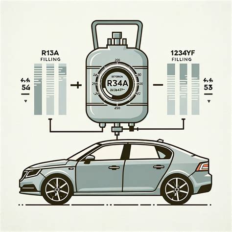 🚗💨 Check out guide on the refrigerant (freon) R134a and 1234yf filling ...