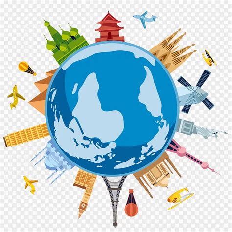 环游世界卡通 的图像结果