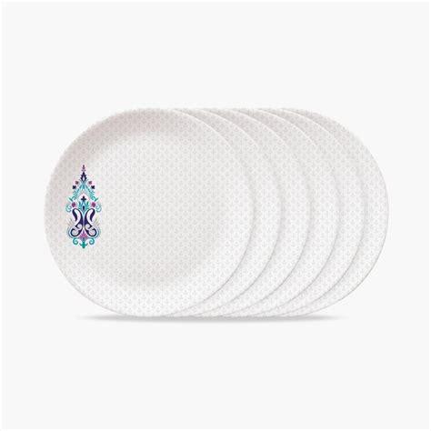 Buy SERVEWELL Urmi Printed Side Plate - Set of 6 from Servewell at just ...