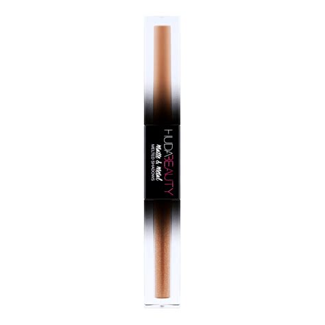 Matte & Metal Melted Double Ended Eyeshadow • Double-pump Latte & Drop Top